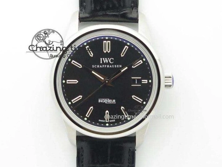 MIROTIME 0203 MARK XVIII Le Petit Prince IW327004 SS FKF 1:1 Best Edition Blue Dial On Brown Leather Strap Trendsetting 7117